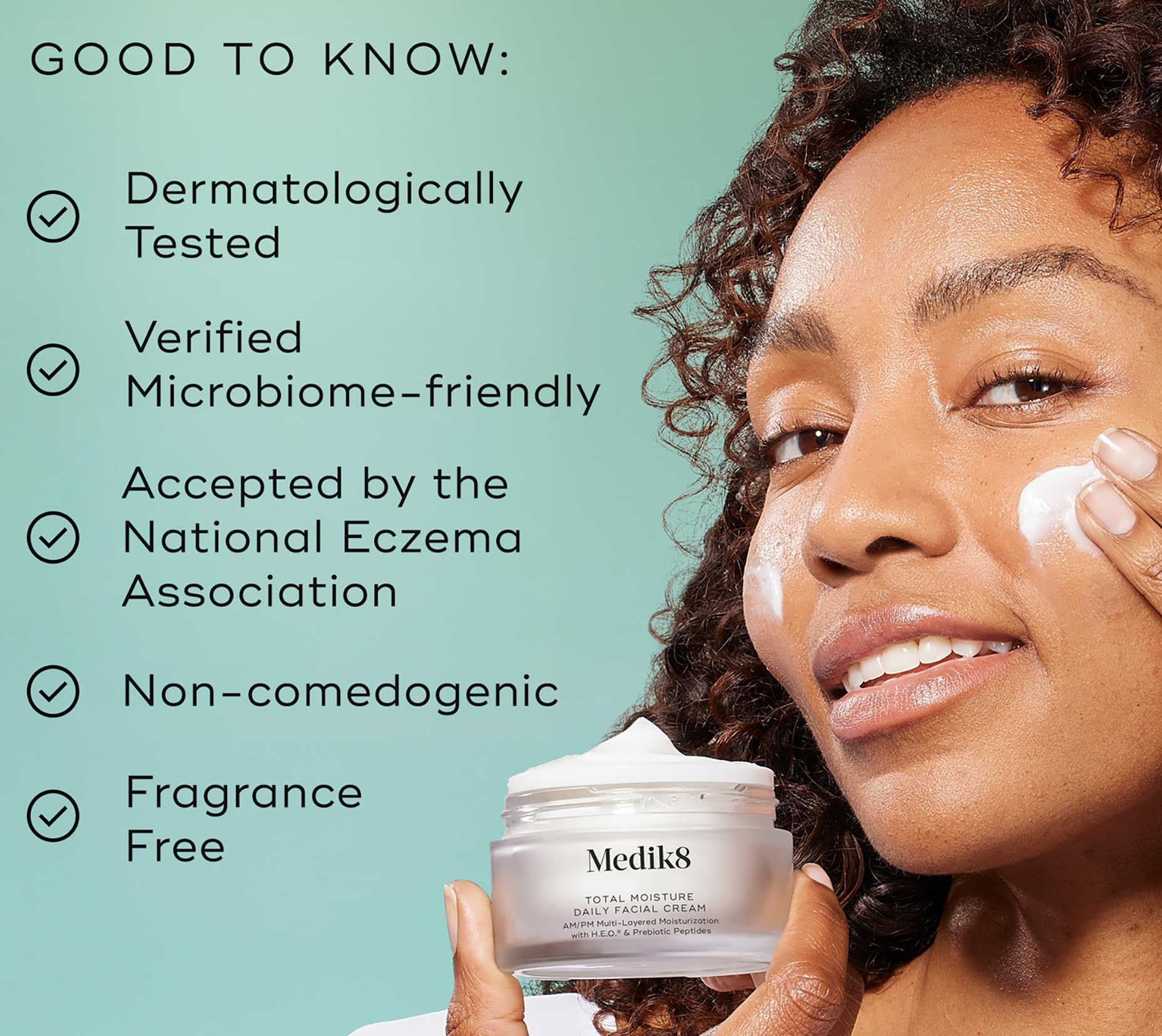 Amazon.com: Medik8 Total Moisture Daily Facial Cream - Hydrating